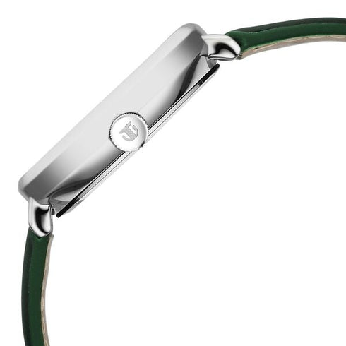 Titan Neo Curve Quartz Analog with Date Green Dial Stainless Steel Strap Watch For Men
