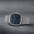 Titan Neo Curve Quartz Analog with Date Blue Dial Stainless Steel Strap Watch For Men