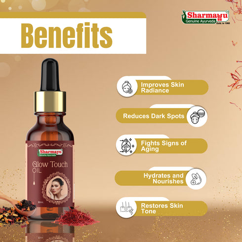 Sharmayu Ayurveda Glow Touch Oil 30 Ml