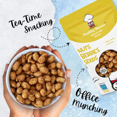 Healthy Master Hing Jeera Peanuts