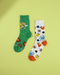 Ecoright Mismatch Society ( Pack of 2 ) Crew Socks
