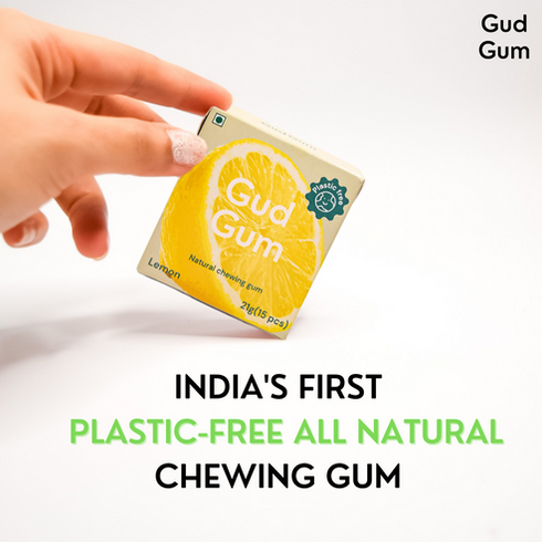 Gud Gum Lemon Chewing Gum