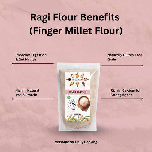 Millet Mania Ragi Flour Finger Millet Flour