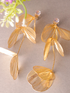 Zeraki Jewels Hall of Fame Gold Plated Earrings
