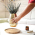 Behoma Ribbed Vase – Gold