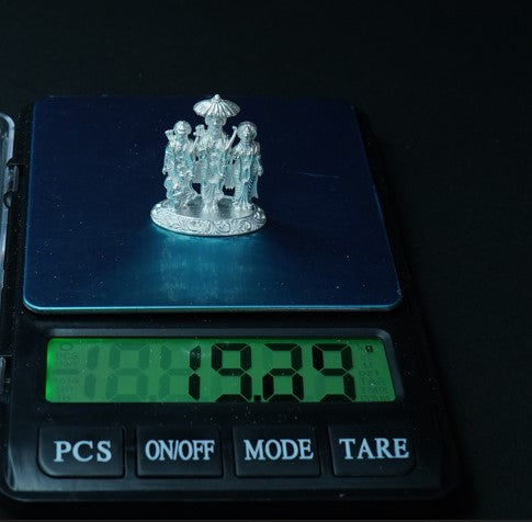Pure Silver Ram Family 19.29g By Mahita Collections