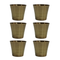Brass Small puja glass 18g Pack of 6