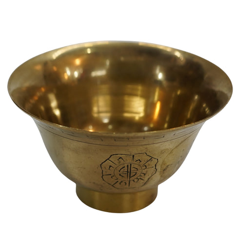 Brass Bowl With stand 105g Pack of 1