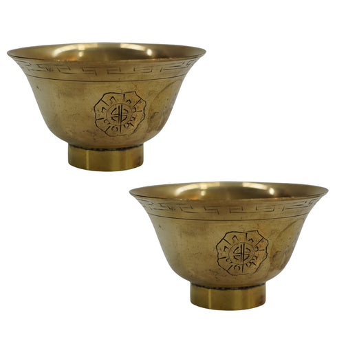 Brass Bowl With stand 105g Pack of 2
