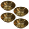 Brass Bowl Katori Bowl 122g Pack of 4