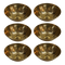 Brass Bowl Katori Bowl 122g Pack of 6