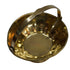 Brass Flower Basket for Pooja 182g Pack of 1