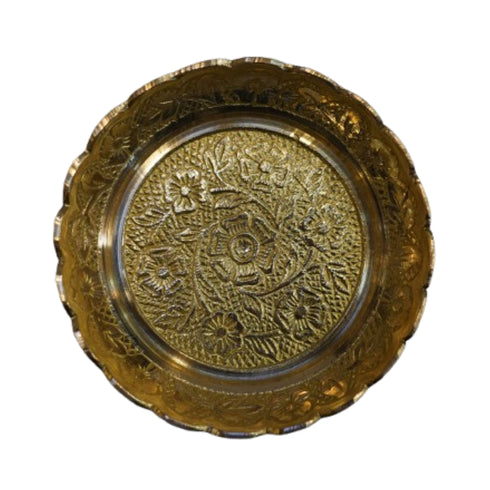 Vintage Brass Plate 48g (Pack of 2)