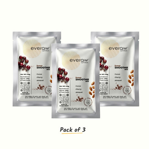 Everaw Nutrition Brown Smoothie