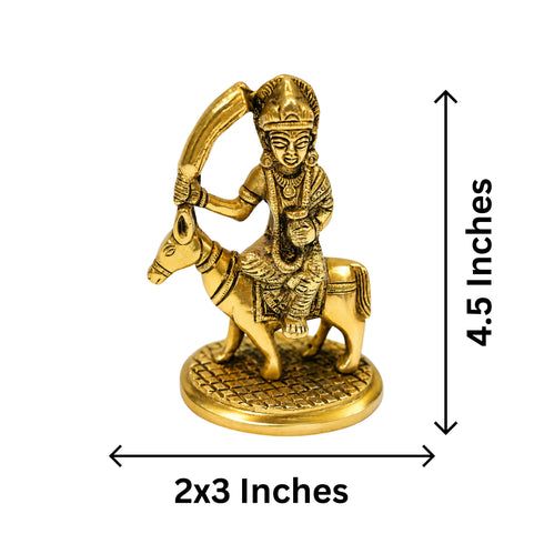 Brass Sheetala Mata Idol 427g