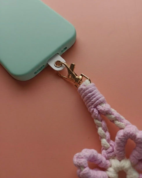 Ecoright Petal Crochet Phone Charm