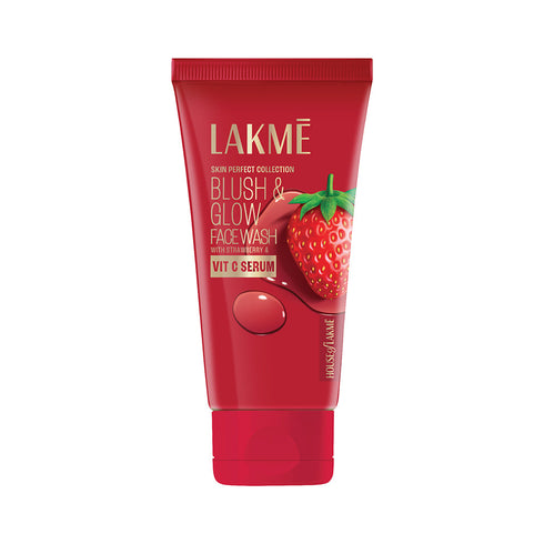 Lakme Blush & Glow Strawberry Gel Face Wash 100g