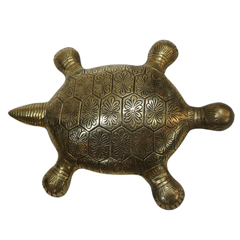 Small Brass Kachua for Good Luck 912g Pack of 1