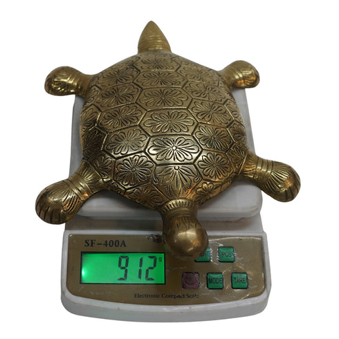 Small Brass Kachua for Good Luck 912g Pack of 1