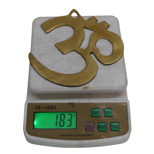 Brass OM Wall Hanging 183g Pack of 1