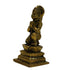 Brass Hanuman Ji Idol in Sitting Posture 272g