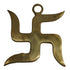 Brass Swastik for Door Entrance 224g Pack of 1
