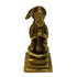 Brass Hanuman Ji Idol in Sitting Posture 272g