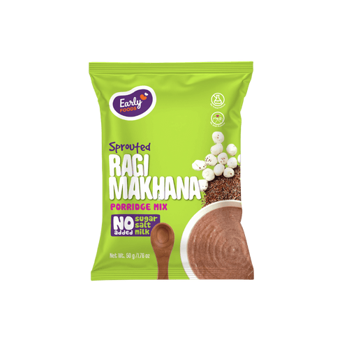 Early Foods Trial Pack Sprouted Ragi and Makhana Porridge Mix