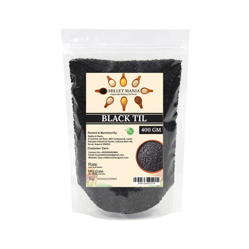 Millet Mania Black Til Black Sesame Seeds