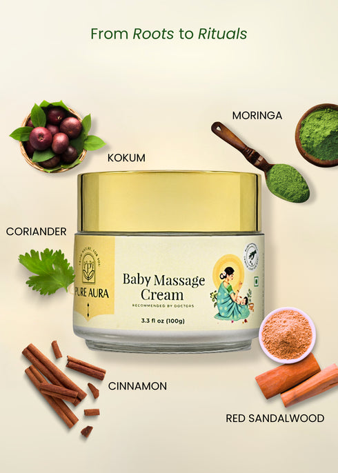 Pure Aura Baby Massage Cream