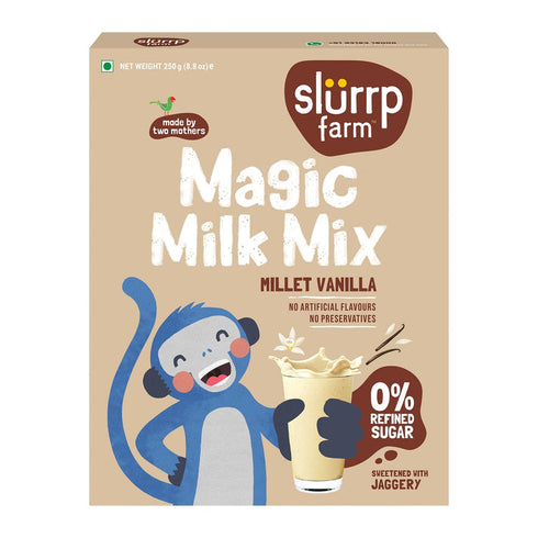 Slurrp Farm Magic Milk Mix - Millet Vanilla