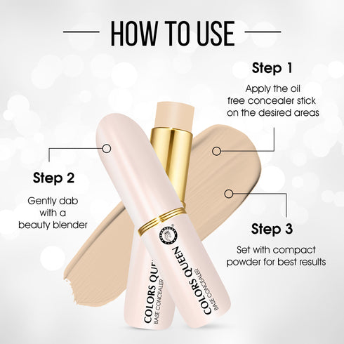 Colors Queen Perfect Oil Free Base Concealer | 8 Gram