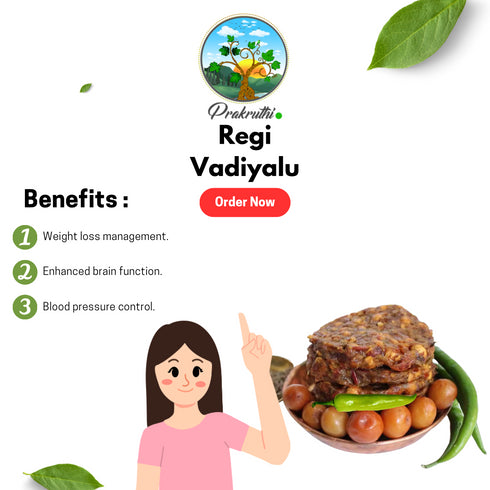 Prakruthi Regi Vadiyalu With Tamarind And Jaggery