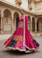 Ethenika Digital Print With Mirror Work Designer Lehenga Choli