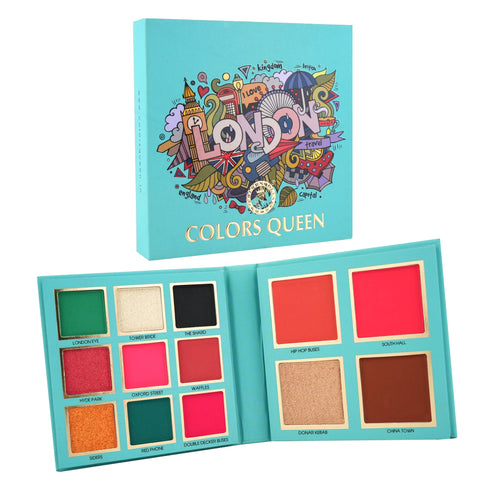 Colors Queen Country Obsession Eyes & Face Palette | 21.5 Gram