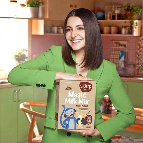 Slurrp Farm Magic Milk Mix - Millet Vanilla