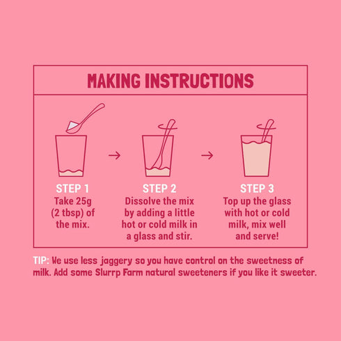 Slurrp Farm Magic Milk Mix - Millet Berry Blast