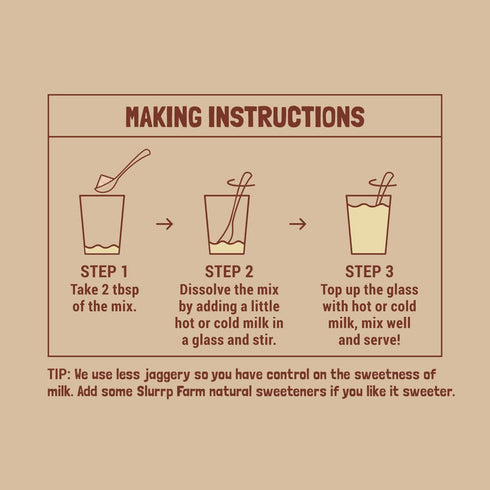 Slurrp Farm Magic Milk Mix - Millet Vanilla