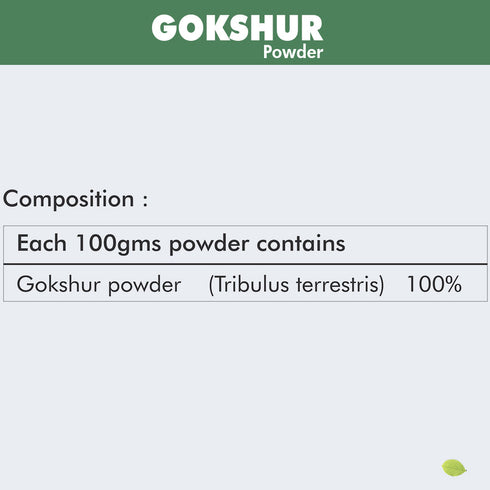 Herbal Hills Ayurveda Gokshur Powder