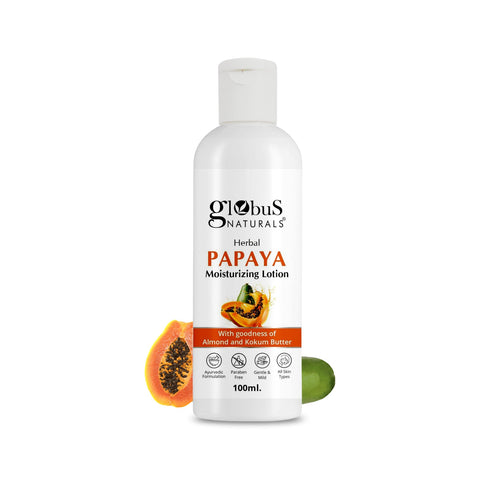Globus Naturals Herbal Papaya Moisturizing Body Lotion