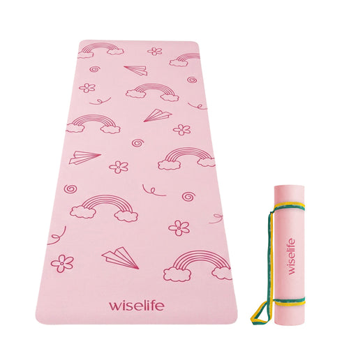 Wiselife Kids Printed Yoga Mat - 6MM