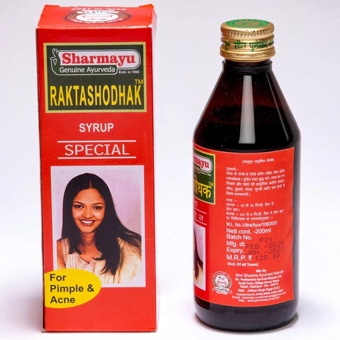 Sharmayu Ayurveda Raktashodhak Syrup