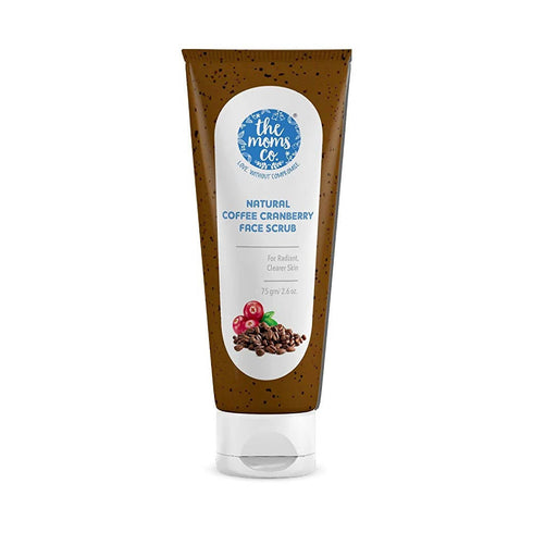 The Moms Co Natural Cranberry Coffee Face Scrub