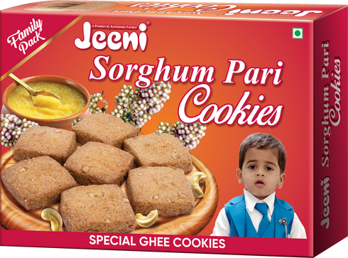 Jeeni Sorghum Pari Cookies