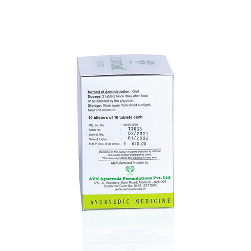 AVN Ayurveda Zeotone Tablets