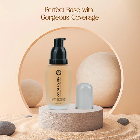 Colors Queen Ultra Definition Liquid Foundation | 30 ML