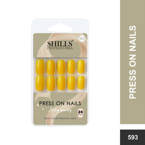 Shills Professional Glossy Solid Color Nails Square(SPN579-SPN604)