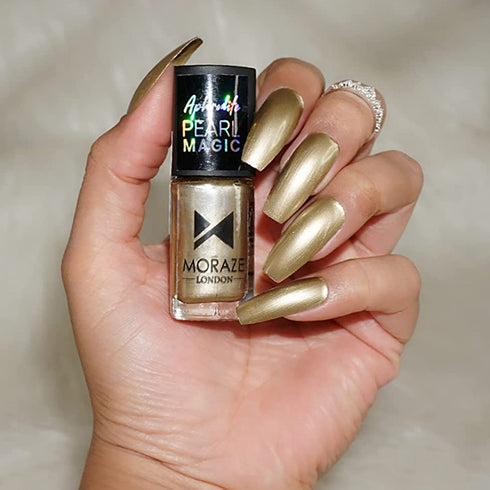 Moraze Cosmetic Aphrodite Pearl magic Nail paints