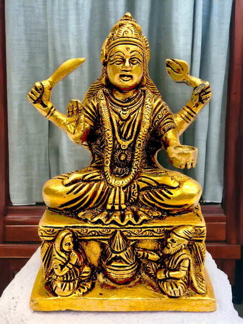 Tamas Brass Goddess Maa Santoshi Statue/Idol