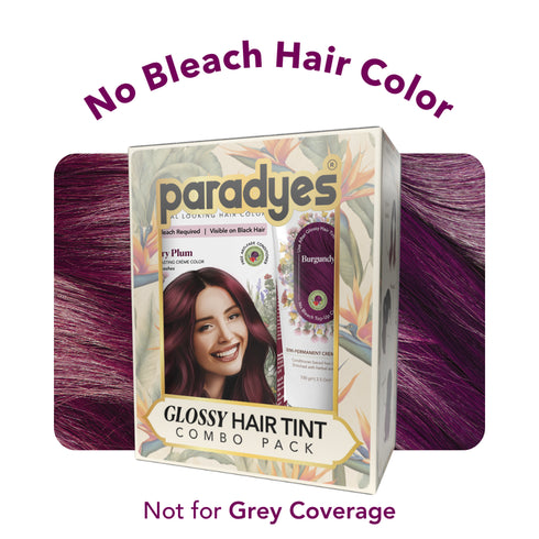 Paradyes No Bleach Berry Burgundy Combo